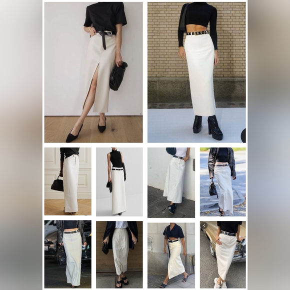 Long Maxi Column Skirt - Picture 4 of 6